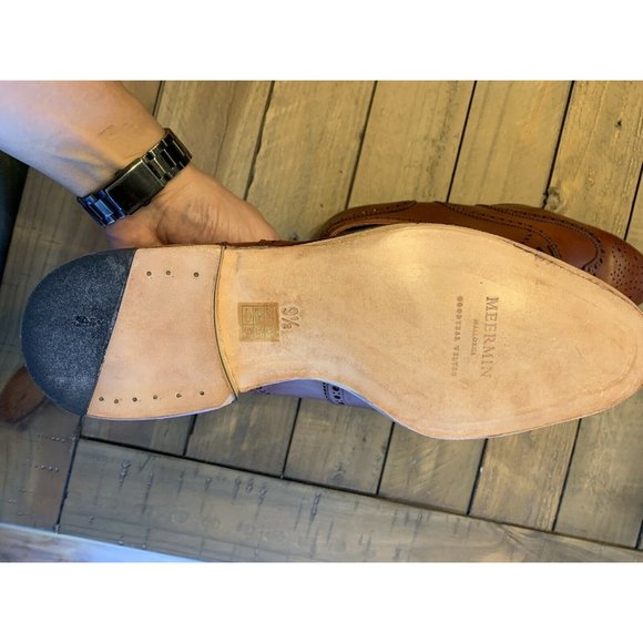 New Meermin Mallorca Oxfords Antique Copper 9.5 UK main image 6
